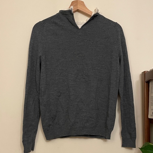 Sézane Eduardo 100% Merino Wool Sweater Size S - Picture 6 of 9